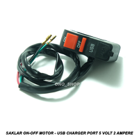 Gambar Saklar On-Off Motor + USB Charger Port 5 Volt 2 Ampere dari Ono Shop Kota Administrasi Jakarta Barat 2 Tokopedia
