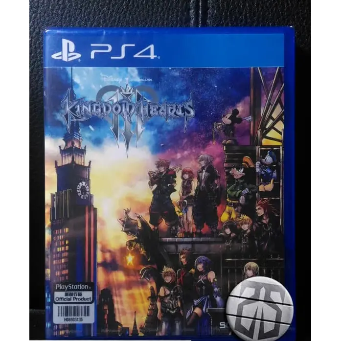 Kaset game bd ps4 ps 4 playstation kingdom hearts iii heart kh 3 new