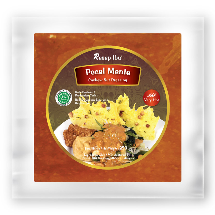 Gambar Resep Ibu Sambal Pecel Mente Pedas 200g dari Resep Ibu Surabaya Kota Surabaya Tokopedia