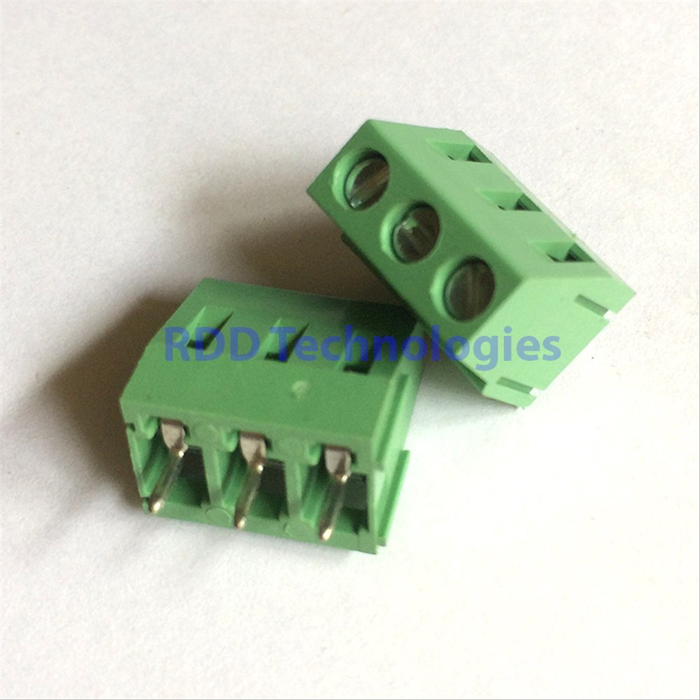 Jual Terminal Block Hijau 3 Pin Jarak Antar Kaki 5.08mm - Kab. Bandung ...