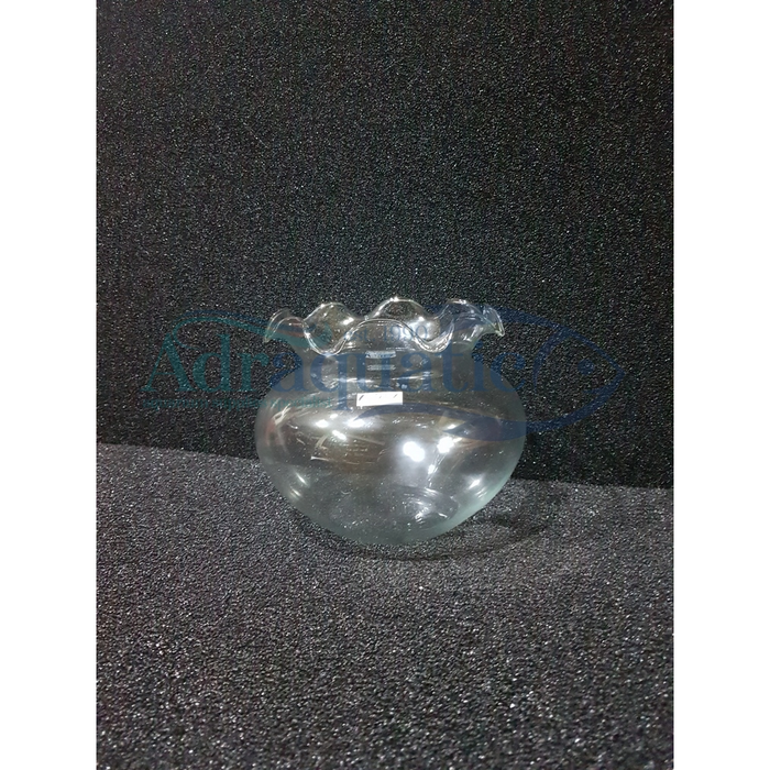 Gambar AQUARIUM BULAT TOPLES DLX SHELLA 3.5 LTR FISH BOWL dari ADRAQUATIC Kota Bandung Tokopedia