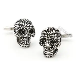 skull tengkorak skeleton cufflink cuff link manset 2