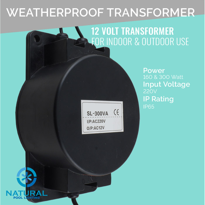 Gambar Transformer/Ballast 300W 12V kolam renang Waterproof dari Multi Daya Jakarta Selatan Tokopedia