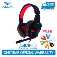Gambar AULA LB01 Prime Headset Gaming with Mic - Biru dari specialdealshop Kota Administrasi Jakarta Pusat 5 Tokopedia