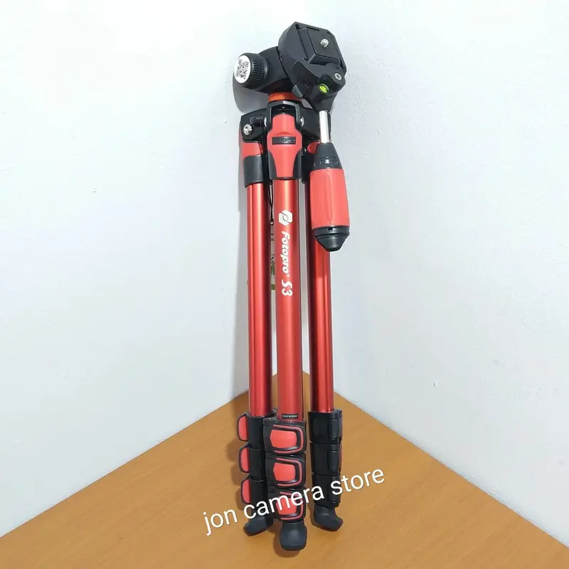 tripod fotopro s3 red original garansi resmi 3