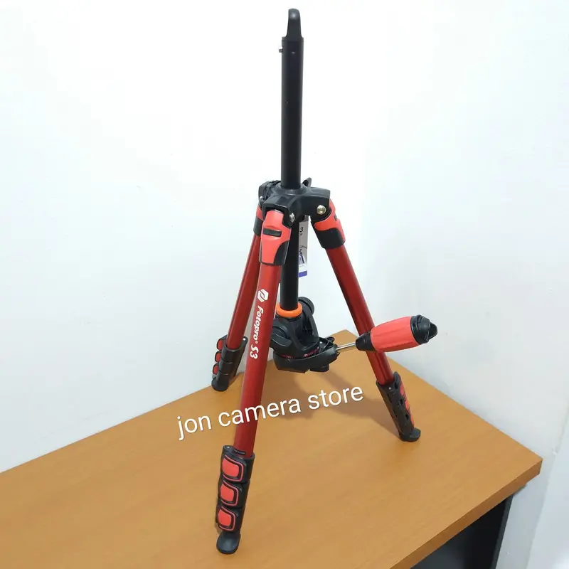 tripod fotopro s3 red original garansi resmi 2