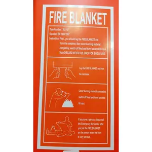FIRE BLANKET / FIREBLANKET SELIMUT PEMADAM API SAFETY 1,2 X 1,2M
