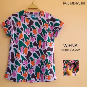 Baju hamil Atasan Kaos Hamil Dan Menyusui Wiena abstrak