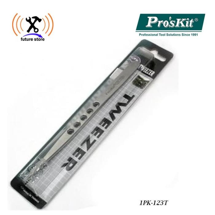 Gambar PINSET PRO'SKIT 1PK-123T 165MM LANCIP 5LUBANG ORIGINAL dari future store Kota Tangerang Tokopedia