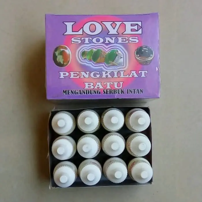 Grosir LoveStone Pengkilap Cincin Batu Akik Mulia Permata Gambar Super