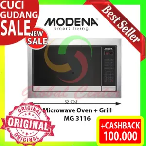 Freestanding or Built-in Microwave Oven Grill Modena MG 3116
