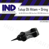 Gambar Tutup-Colokan Oli Mesin-Atas Oring-Seal Hita Mio Sporty/ Soul-Smile dari IND Onderdil Kota Bandung 1 Tokopedia