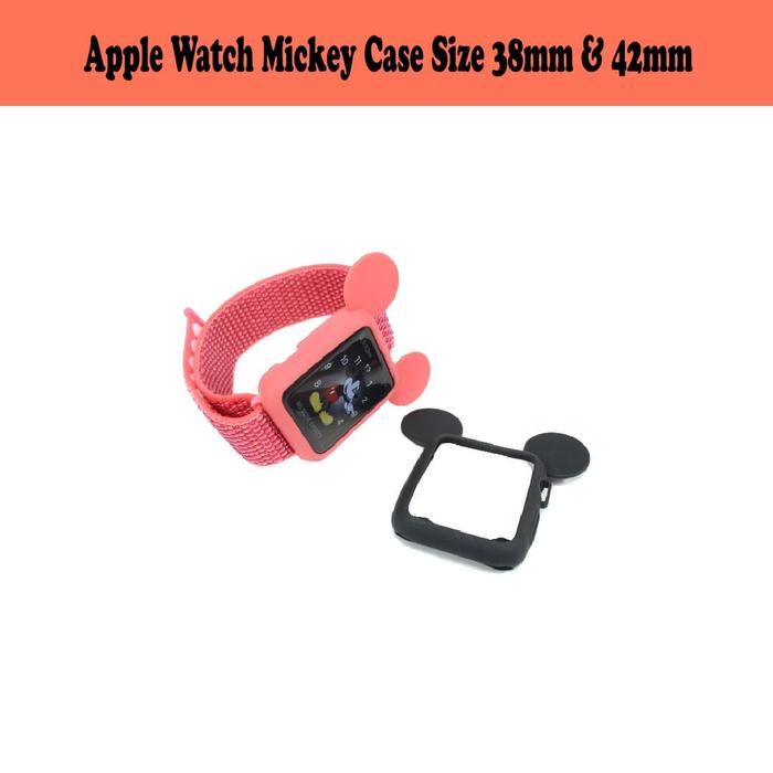 Gambar Mickey Case TPU Softcase Bumper for Apple Watch Series 4 Size 44mm dari applewatchstuff Jakarta Barat Tokopedia