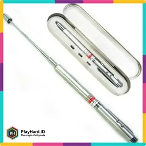 Pena Premium 5 in 1 Laser Pointer - 5RLS Merah Charger