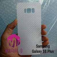 Gambar SAMSUNG GALAXY S8 PLUS SKIN CARBON BACKSCREEN PROTECTOR ANTI GORES HP dari MINISHOP OFFICIAL Kota Tangerang 2 Tokopedia