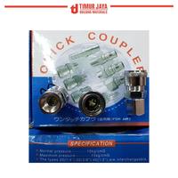 Gambar Air Quick Coupler SF 20 Sambung Selang Kompresor recoil cuk kopler dari TOKO BESI TIMUR JAYA. Kota Bandung 1 Tokopedia
