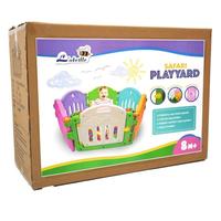 Gambar LABEILLE ID SAFARI PLAY YARD WITH DOOR KC - 211D PGM PAGAR BERMAIN dari Sunrise Toys Kota Surabaya 5 Tokopedia