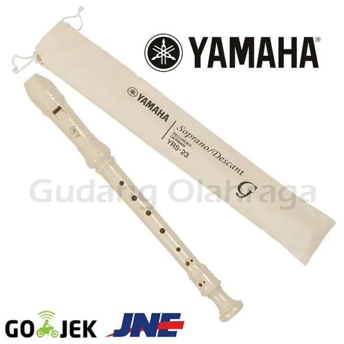Suling Recorder YAMAHA YRS 23 seruling Original