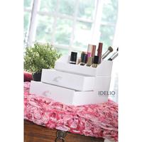Gambar Tempat Makeup Akrilik Putih/ Acrylic Makeup Organizer dari IDELIOID Kab. Deli Serdang 2 Tokopedia
