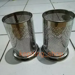 Tempat Sendok, Garpu, Sedotan Stainless Steel