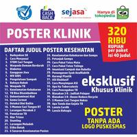 Gambar Paket Poster Klinik dari Sahabat Sejasa Kab. Sleman 1 Tokopedia