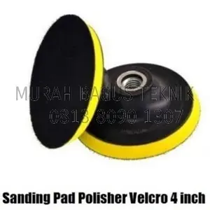 SANDING PAD 4" POLISHER VELCRO NANKAI