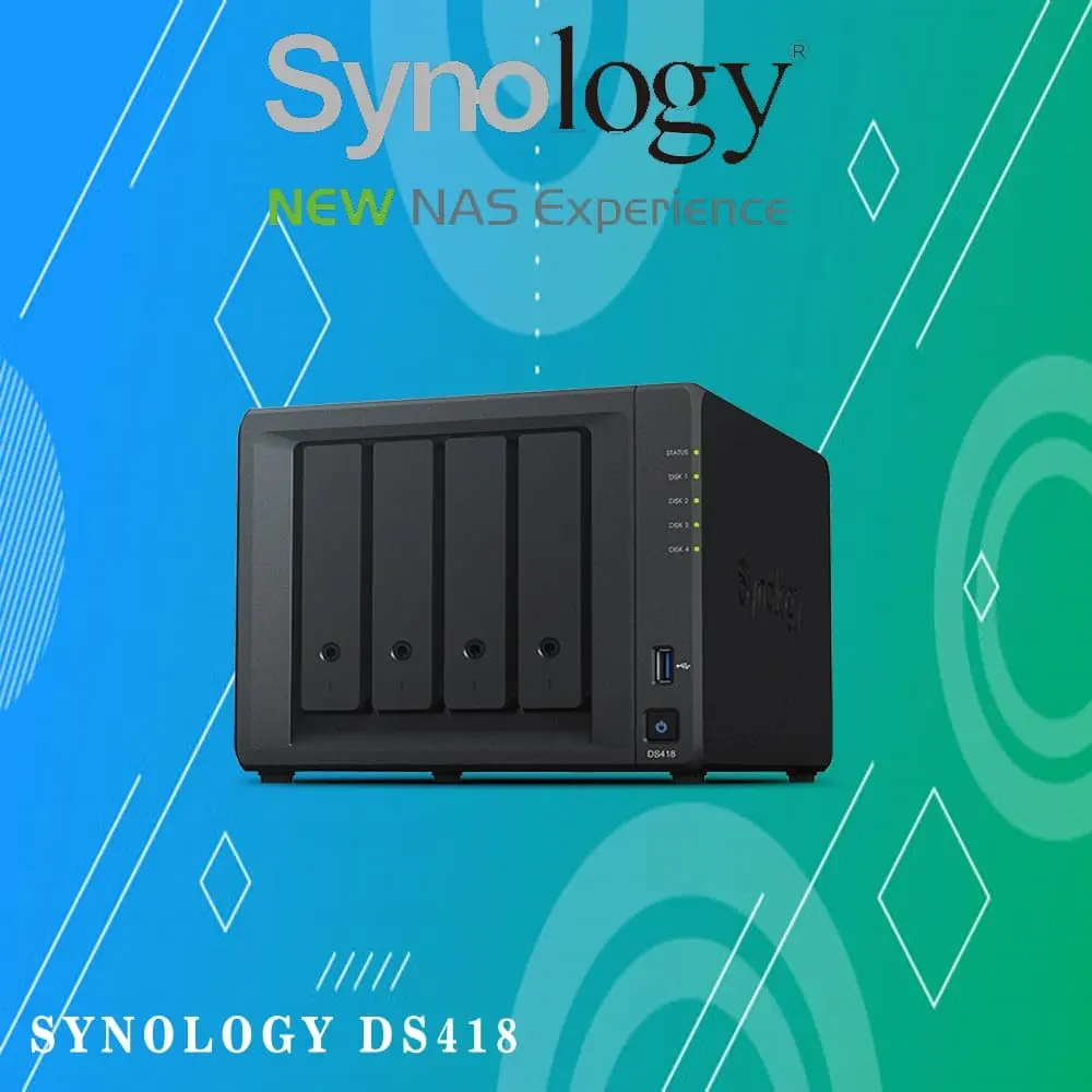 SYNOLOGY NAS DiskStation DS418 ORIGINAL DAN BERGARANSI RESMI