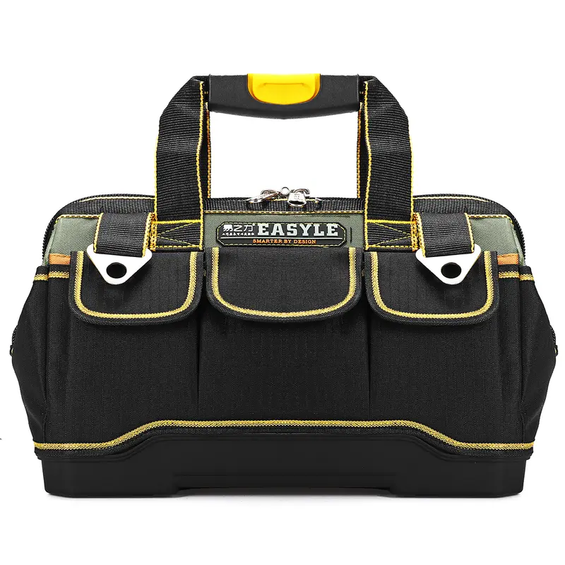 Import - Hard Bottom Toolbag Heavy Duty Tool Holder Tool Bag Tools 0