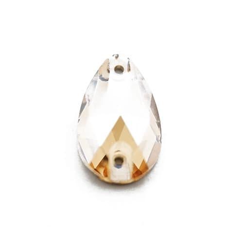 Gambar Torenda Payet Kristal Jahit Tetes 8x11Emas-Golden Shadow / pcs dari Torenda Kota Administrasi Jakarta Pusat Tokopedia