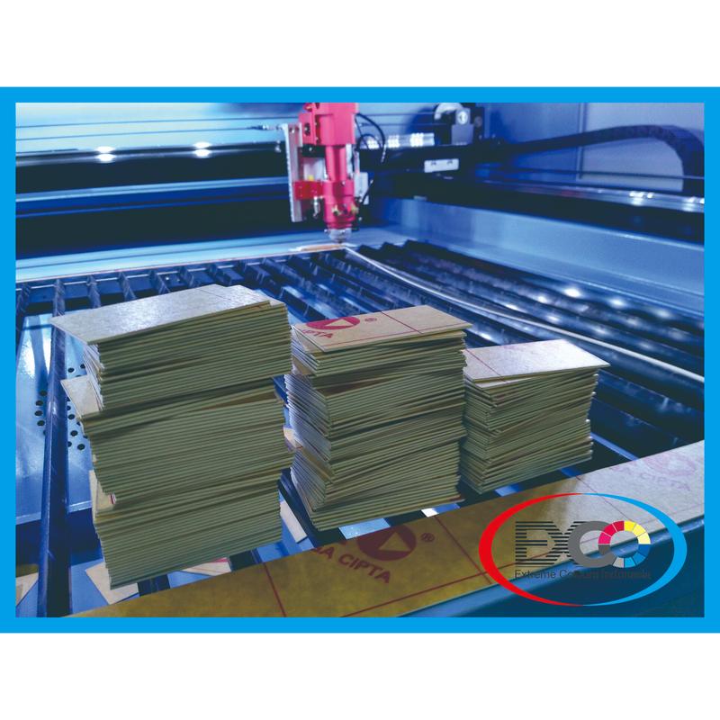 Akrilik lembaran 1,5mm,Ukuran A6 (10,5x14,8cm) Bening & Putih Susu 4