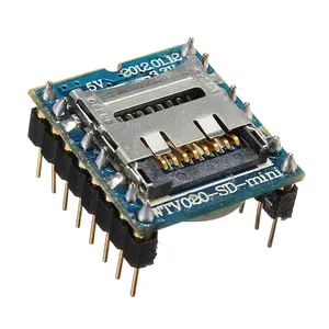 WTV020 Module Serial MP3 Player untuk Arduino AVR STM32