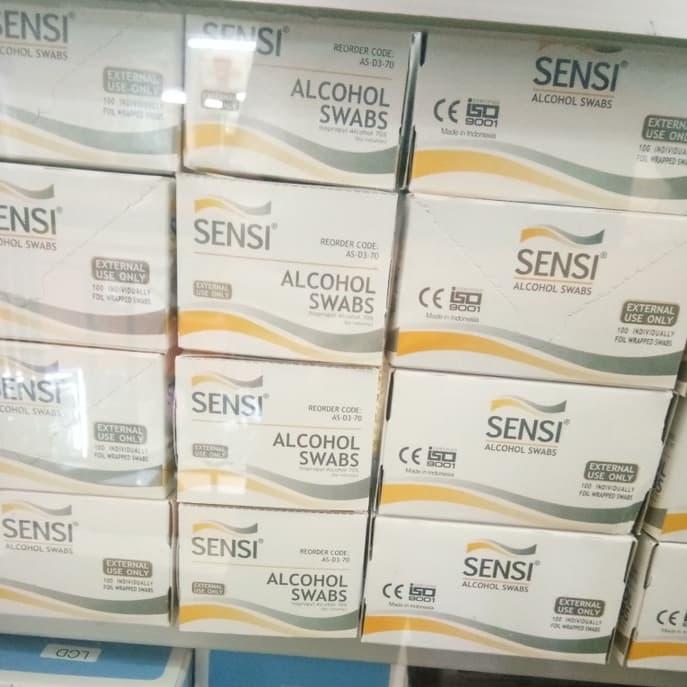 sensi alkohol swabs