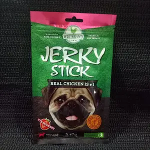 Wuji Brand Jerky Stick STRAWBERRY 70gr Snack Anjing Dog Treats