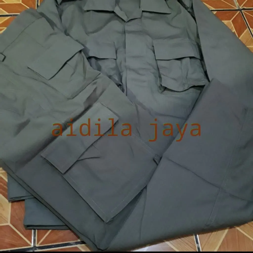 baju seragam pdl hijau brimob seragam satpol pp polsus