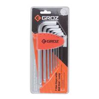 Gambar Kunci L Hex SAE Set 7 Pcs Ball End Groz 36104 - Allen Key Inch Kunci Baut Segi Enam Impor - Metric - mm (2.5, 3, 4, 5, 6, 8, 10) dari iCan Indonesia Kota Denpasar 2 Tokopedia