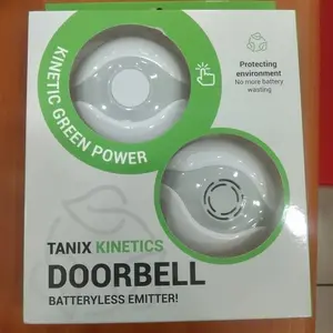 Bel rumah TANIX KINETICS DOORBELL BATTERYLESS EMITTER