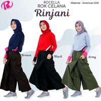 Gambar ROK CELANA TRAVELING JUMBO - ROCELLA RINJANI XXL_XXXL -ROK PANJANG ORI dari Qabus Kota Tangerang Selatan 5 Tokopedia