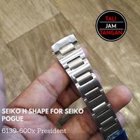 Gambar 20mm Tali Jam Tangan Rantai President H Shape Seiko Pogue 6139-600x dari Tali Jam Tangan com Kota Tangerang Selatan 4 Tokopedia