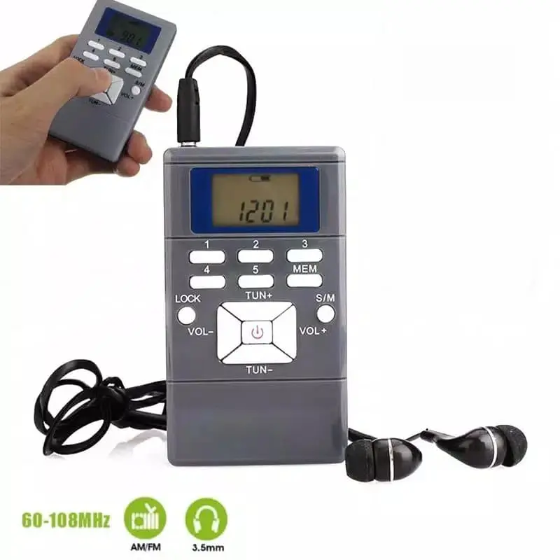 Radio Saku FM Digital Stereo Display LCD