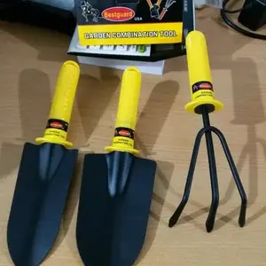 Alat berkebun peralatan taman sekop garukan mini 3 in 1 garden tools