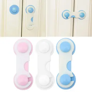 4Pcs Baby Kids Safety Drawer Cabinet Door Refrigerator Security Lock