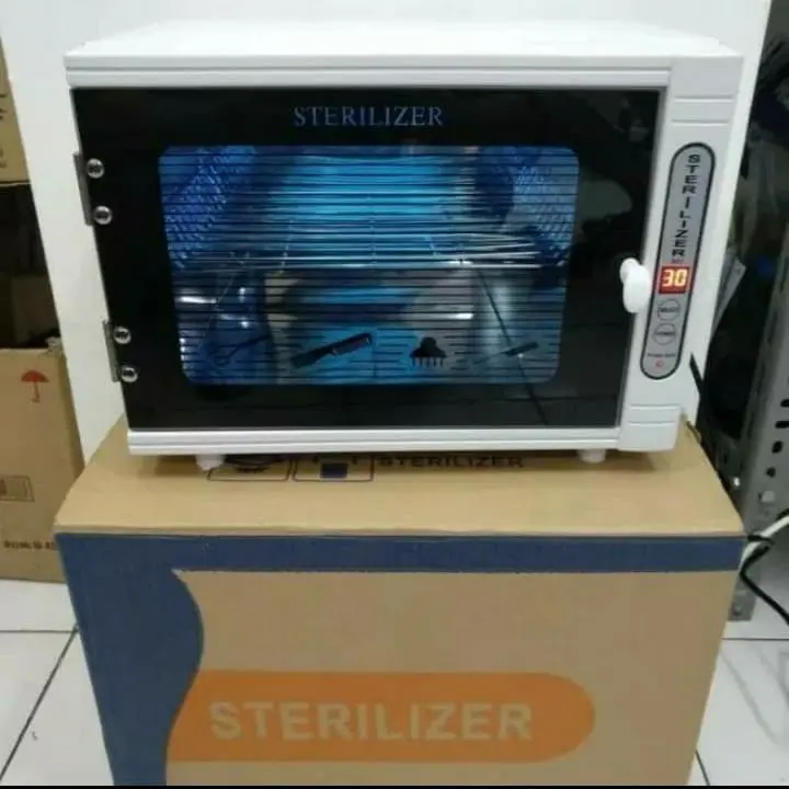alat sterilizer uv ada 2 rak susun