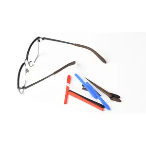 Sarung Penutup Tangkai Kacamata Cover Karet Silikon Temple Eye Glass