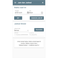 Gambar Jadwal sholat masjid menggunakan TV LED dari Jasma Digital Kab. Sleman 4 Tokopedia