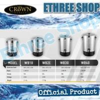 Gambar Crown Horeca Wb 40 Water Boiler 40 L - Wb40 dari E Three Shop Kota Administrasi Jakarta Utara 2 Tokopedia