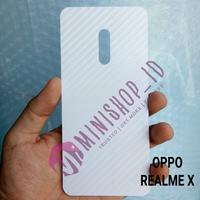 Gambar REALME X SKIN CARBON BACKSCREEN PROTECTOR ANTI GORES HP dari MINISHOP OFFICIAL Kota Tangerang 1 Tokopedia