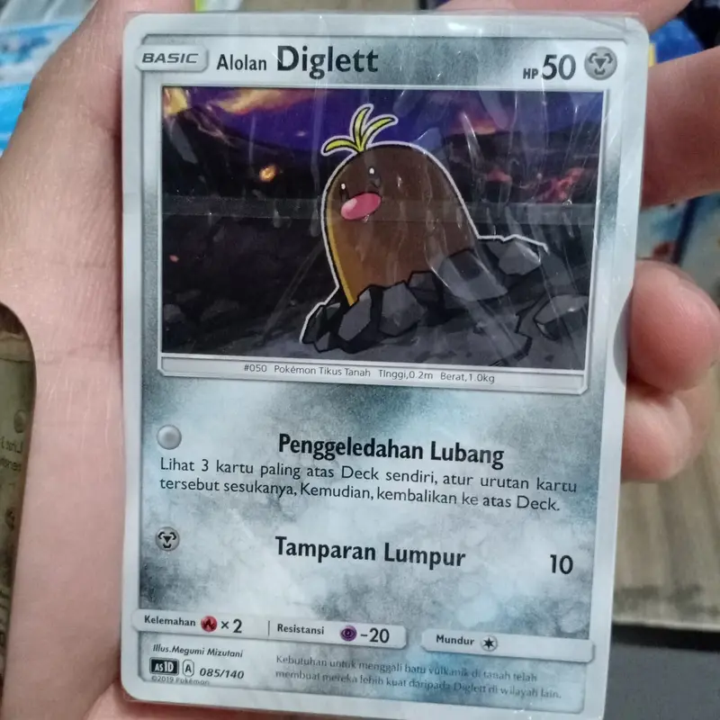 Deck diglett dugtrio Pokemon Tcg singles kartu card Hantaman Pertama 0