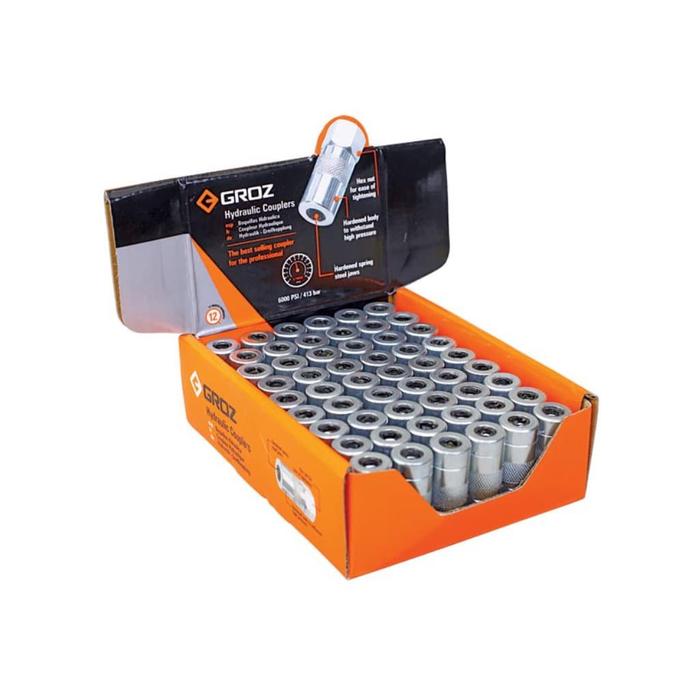 Gambar Set Nepel Pompa Gemuk Hydraulic 54 Pcs Groz HC/14/4/B 43584 - Hydraulic Coupler Kit Fitting dari iCan Indonesia Kota Denpasar Tokopedia