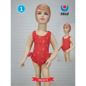 FM4302YR BAJU RENANG BABY / ANAK CEWEK MOTIF SAGO SIZE 1-3