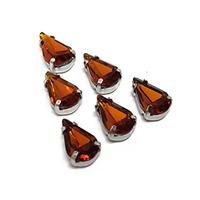 Gambar Torenda Cangkrang Payet Kristal Jahit Tetes 8x13Orange-SmokedTopaz/pcs dari Torenda Kota Administrasi Jakarta Pusat 3 Tokopedia